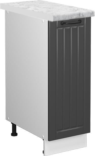 Anthrazit Landhaus, Dunkelgrau, Marble-Weiss, Weiss