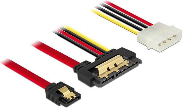 Produktbild Delock SATA Kabel & Molex Strom, 30cm (30 cm, SATA III)