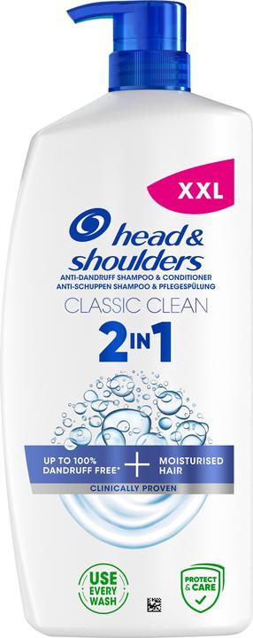 Image du produit Head & Shoulders Anti-Schuppen Shampoo 2in1, classic clean Shampoo (800 ml, Shampoing liquide)