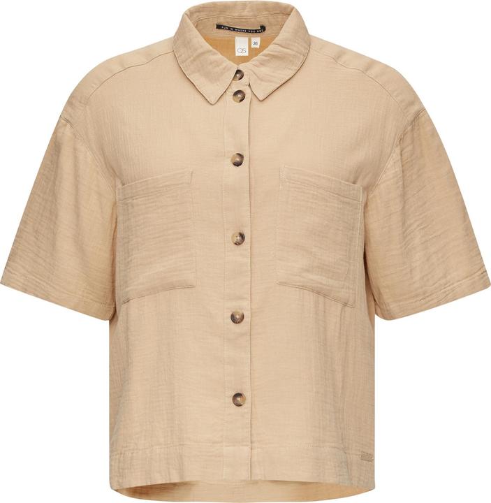 Produktbild s.Oliver Bluse Oversized-Hemdbluse aus Musselin (44)