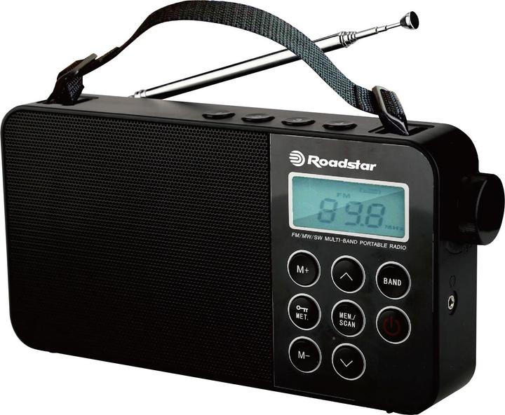 Roadstar TRA-2340PSW récepteur radio, noir (AM, FM, PLL)
