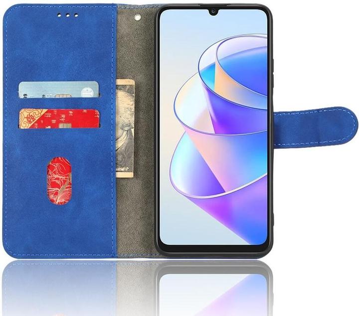 Image du produit Cover-Discount Honor X7a - Etui en cuir bleu (Honor X7a)