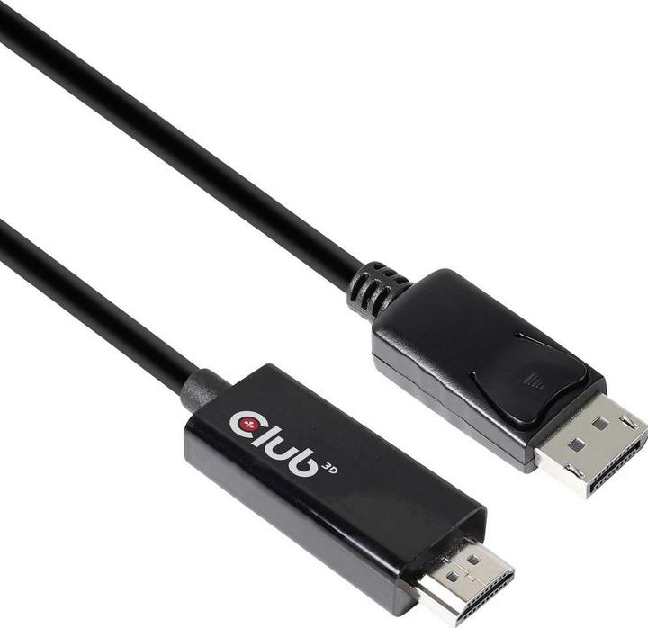 Club 3D DisplayPort — HDMI (Typ A) (2 m, DisplayPort, HDMI, 2.0b)