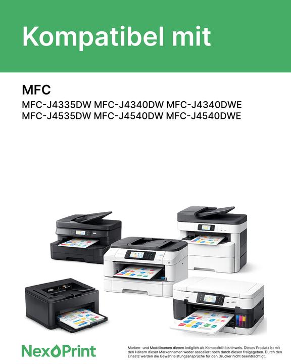 Immagine prodotto Ampertec 4 Kompatible Tinten ersetzt Brother LC-426 Multipack KCMY (C, FC, M, Y)