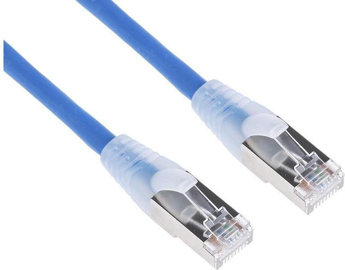 Produktbild RS PRO Patch cord Cat 6a S/FTP LSZH 2m Blue (S/FTP, CAT6a, 2 m)