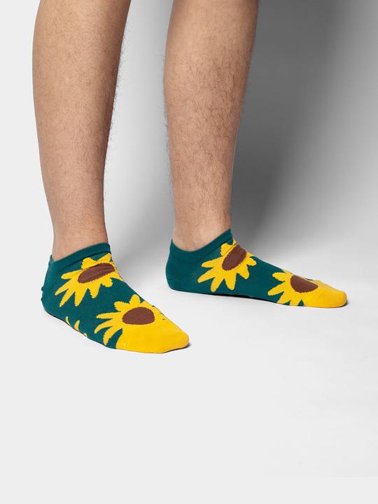 Actual product image DillySocks Short Blooming Sunflower (Single pack, 41 - 46)