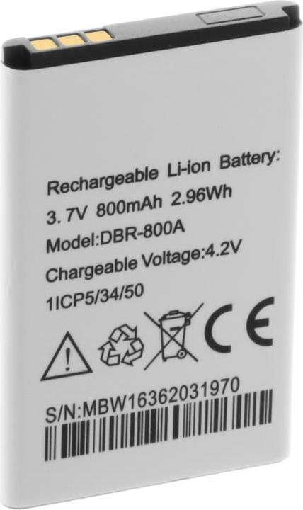 Productafbeelding Insmat Doro DBR-800A/DBR-800B 800 mAh mobiele batterij