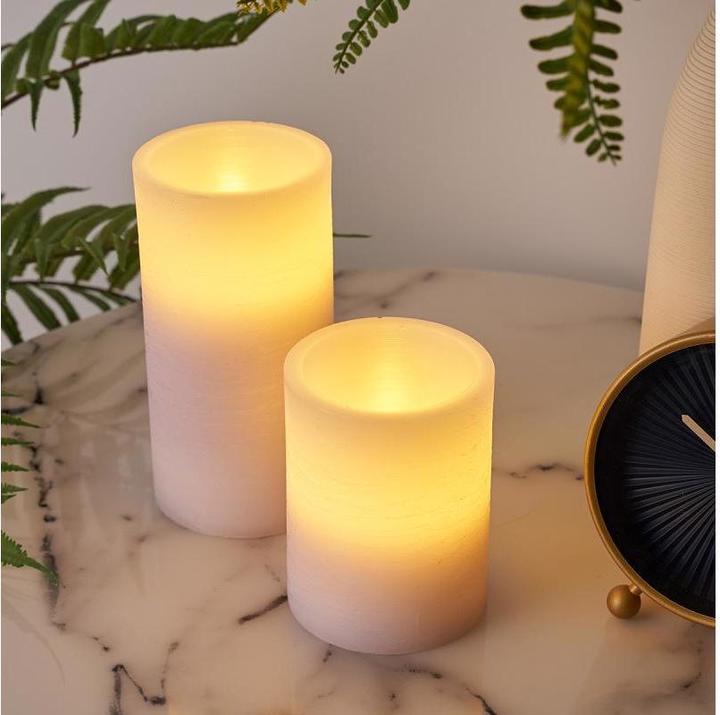 Immagine prodotto Pauleen Candela di cera a LED Lilla Set di 2 (2 x)