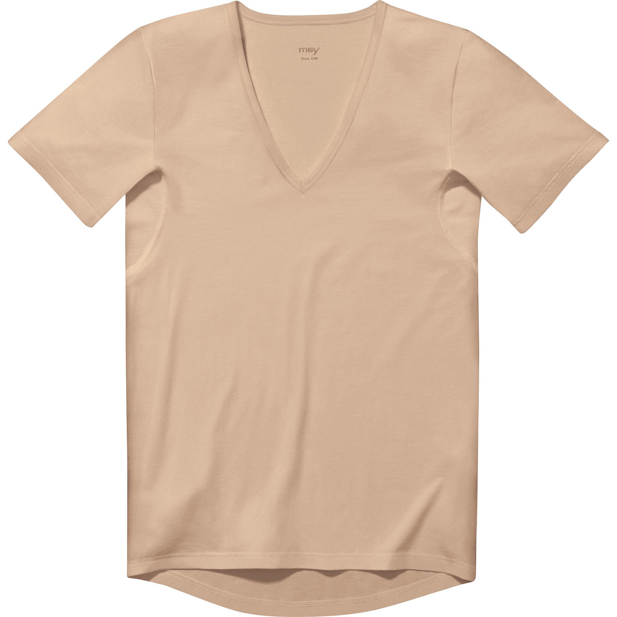 Mey, Herren, Shirt, Herren-Unterhemd, 1/2-Arm "Dry Cotton", Beige, (6)