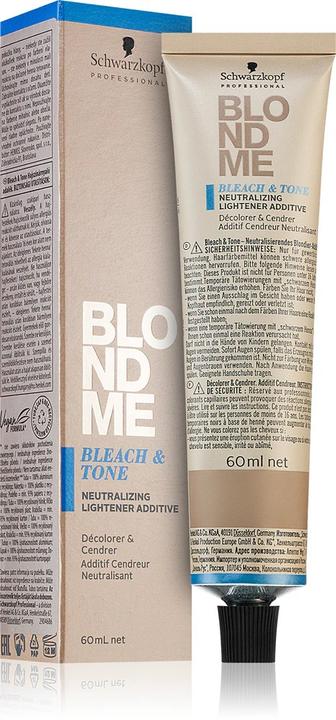 Actual product image Schwarzkopf Professional Schwarzkopf BLONDME Bond Maintaining Hair Colour for Blondes - Toning, Lightening, Highlighting (BT- Matt Additive)