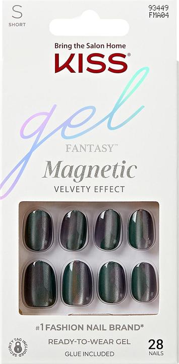 Image du produit KISS Gel Fantasy Magnetic Gel Nails - 28 Pieces (Ongles artificiels)