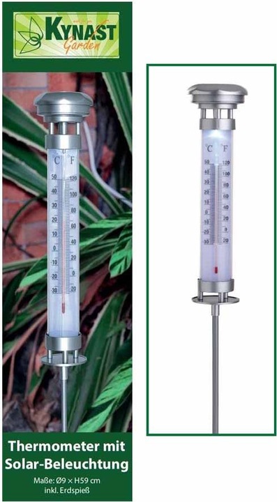 Produktbild Fs-Star Solar Thermometer mit Erdspiess