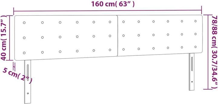 Image du produit vidaXL Kalli (160 x 5 cm)