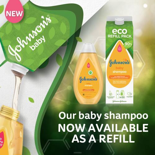 Actual product image Johnsons Baby Shampoo