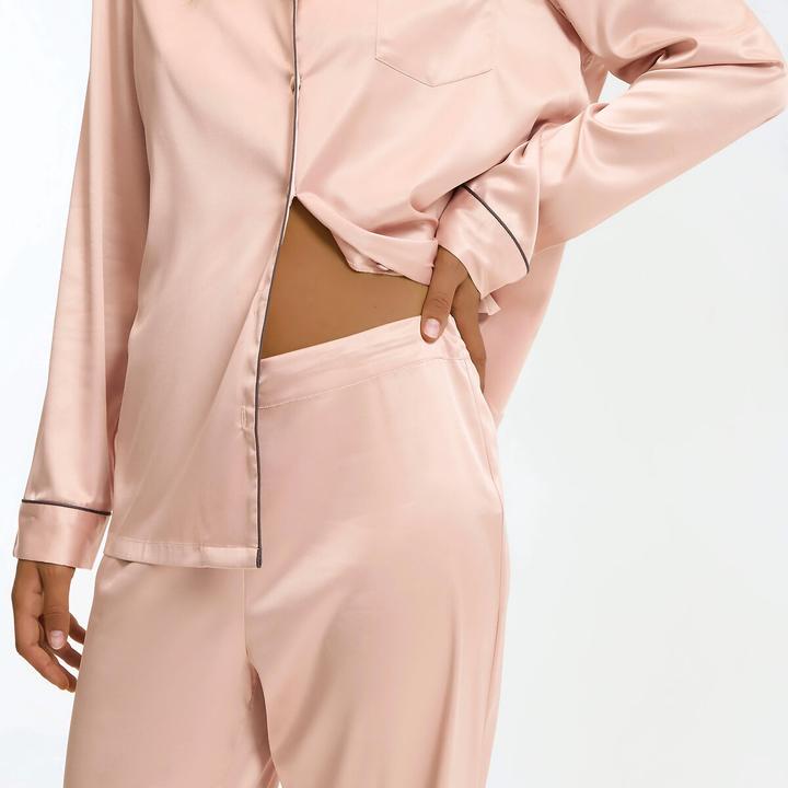 Image du produit La Redoute Collections Pyjama en satin (40)