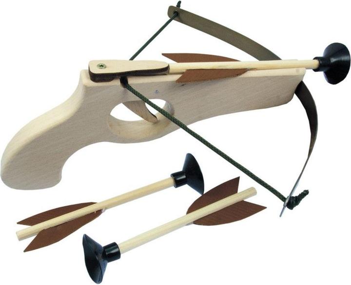 Actual product image Bestsaller Armbrust mini, Stahl moderat +3x1269 Bolzen, ab 6 Jahre