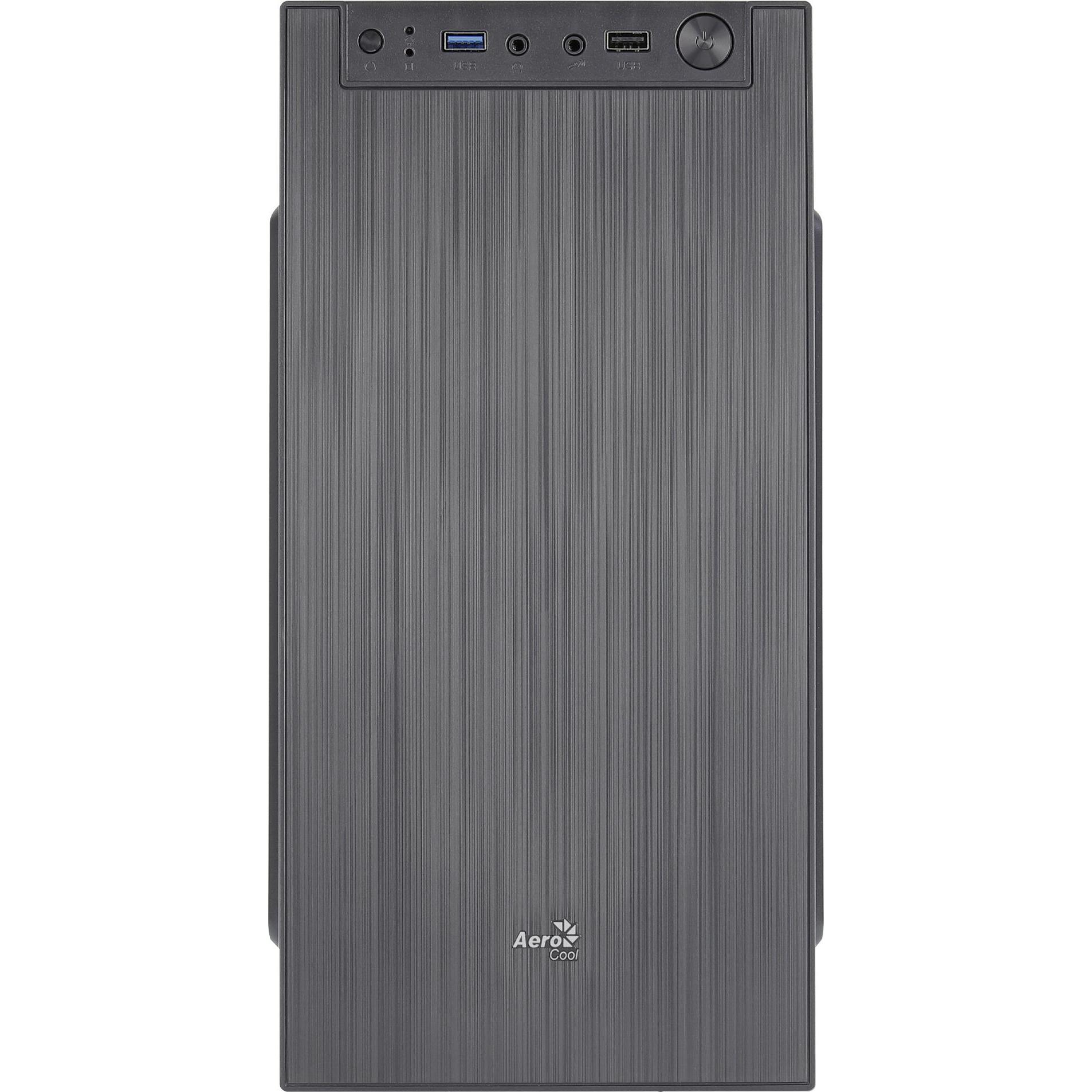 Thumbnail - AeroCool CS-108 (mATX, Mini-ITX), PC Gehäuse, Schwarz