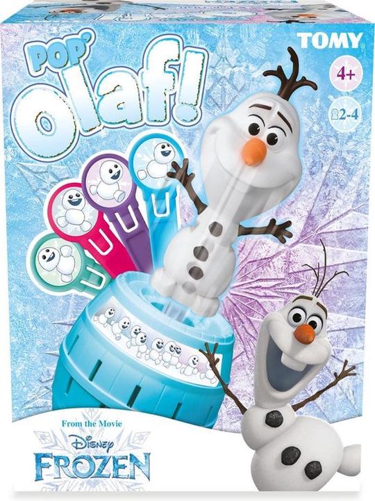 Productafbeelding Tomy Spel Frozen 2 Pop Up Olaf (Duits, Frans, Italiaans)