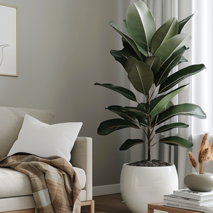 Produktbild Plant in a Box Ficus Elastica Robusta - Gummibaum (100 cm)