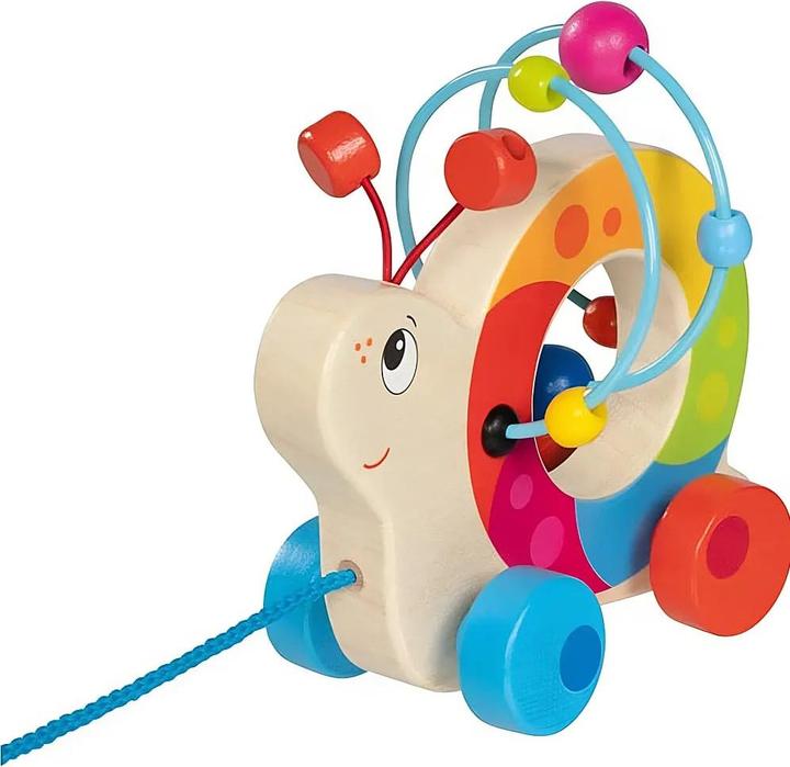 Actual product image Goki Pulling toy googly