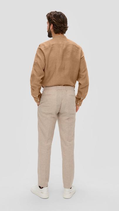 Immagine prodotto s.Oliver Hemd Leinenhemd mit Stehkragen (40)