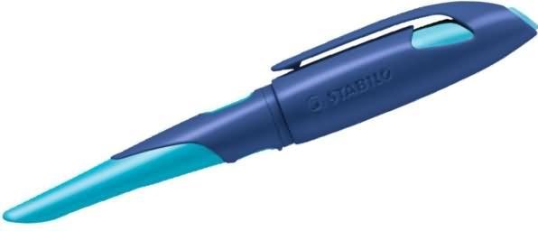 Produktbild STABILO EASYbirdy ergonomischer Schulfüller für Linkshänder Standard-Feder (Blau, 1 x)