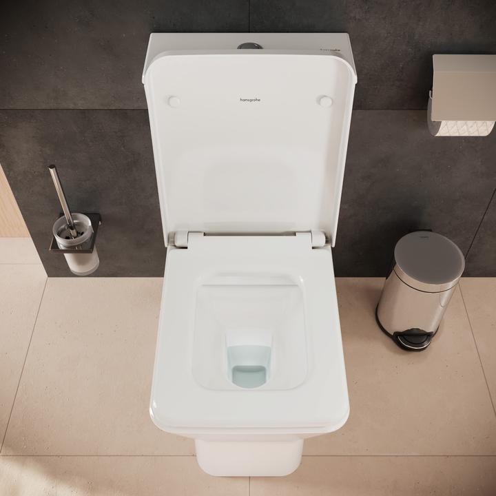 Actual product image hansgrohe EluPura Original Q floor-standing WC set, 365x640mm, AquaChannel Flush, incl. cistern and