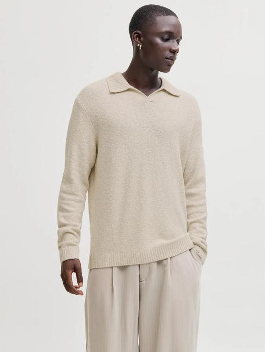 Produktbild Jack & Jones Jprblamaverick Knit Split Neck Styd Aw25 (L)
