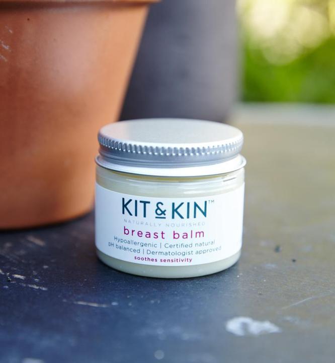 Actual product image Kit & Kin Breast balm