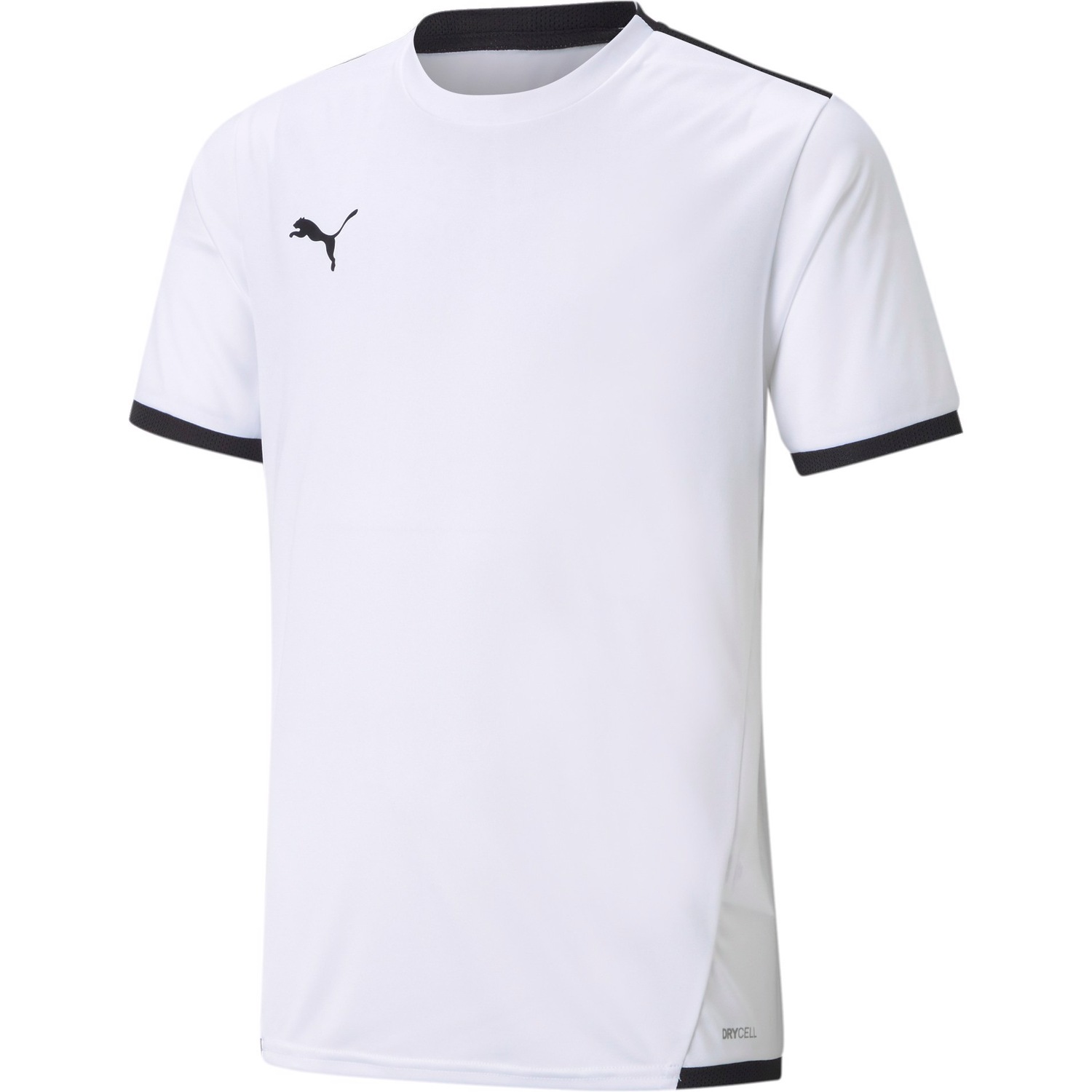 Puma, Unisex, Sportshirt, TeamLIGA Jersey Jr (152), Weiss, 152