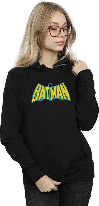 Immagine prodotto Batman Retro Logo Felpa con Cappuccio Donna (S)