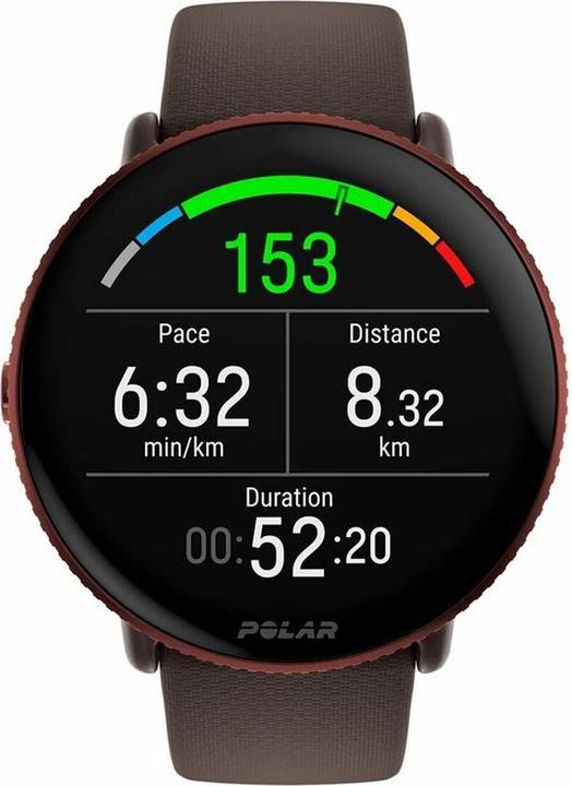 Productafbeelding Polar Ignite 3 (1.28") AMOLED Bruin GPS (satelliet) (43 mm)