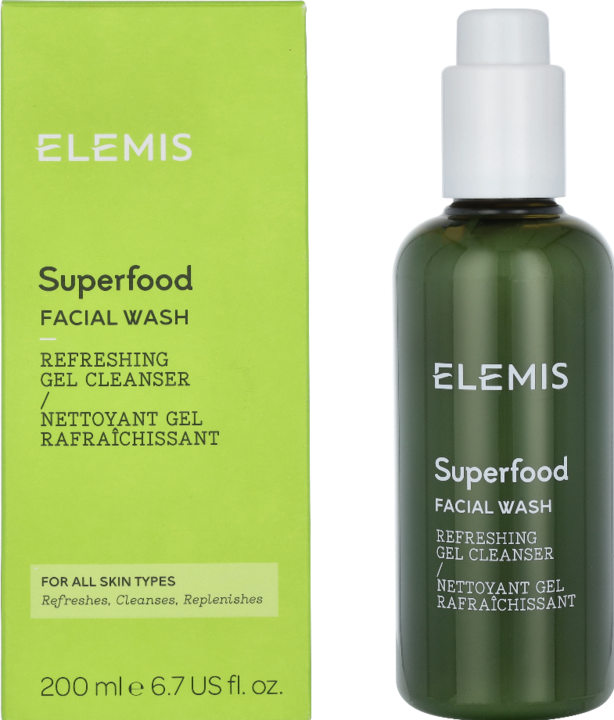Image du produit Elemis Superfood Facial Wash (Chiffons de nettoyage, 200 ml)