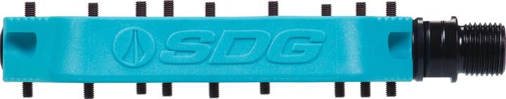 Actual product image Sdg Comp platform pedal, turquoise