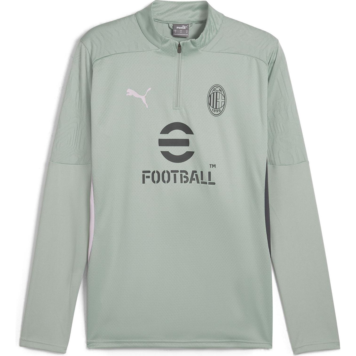 Puma, Herren, Sportshirt, ACM Training 1/4 Zip Top (XXL), Grün, XXL