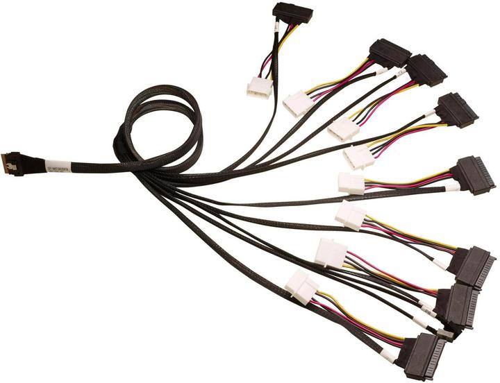 Produktbild Broadcom 05-60006-00 Serial Attached SCSI (SAS)-Kabel (100 cm, U.2)