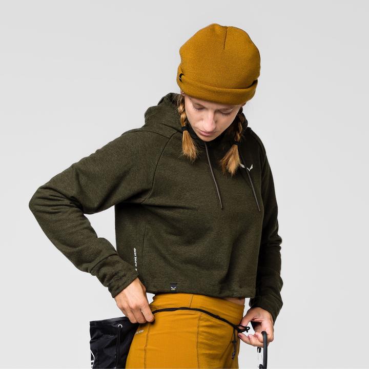Actual product image Salewa LAVAREDO HEMP Ladies CROP HOODY. (38, M)
