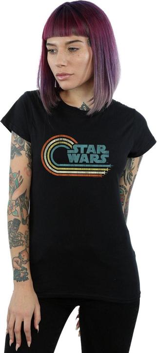 Immagine prodotto Star Wars Retro Wave Logo Maglietta Donna (L)