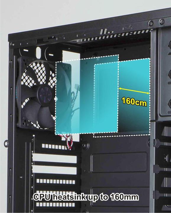 Actual product image In Win Mana 136 (ATX, mATX)