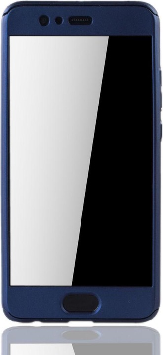Actual product image König Design Case Mobile Protection for Huawei P10 Plus Full Case Cover Screen Protector Bumper Blue (Huawei P10 Plus)