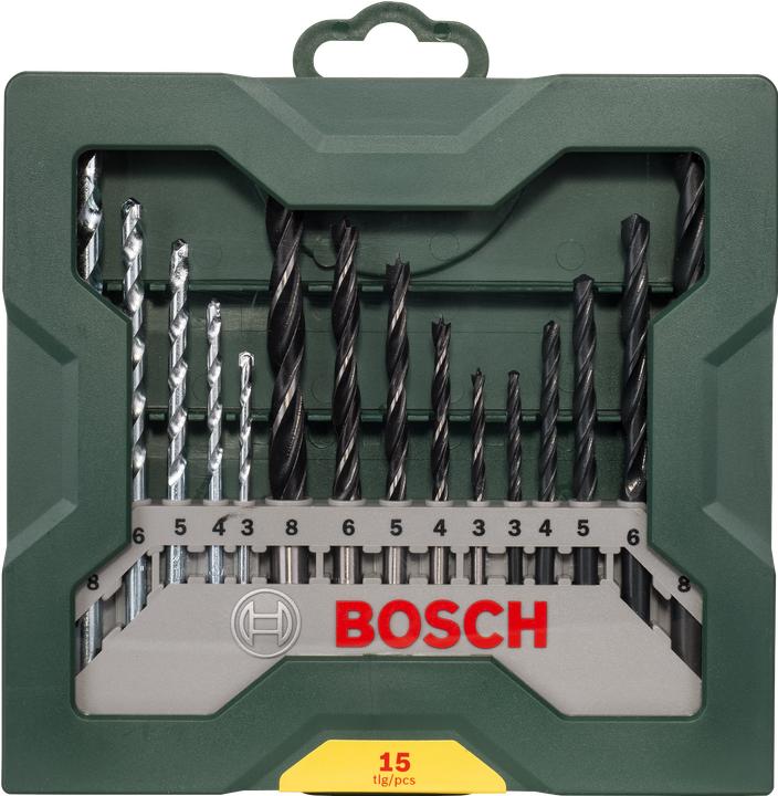 Actual product image Bosch Zubehör Mini-X-Line Mixed Set (3-8 mm (wood drill bit))