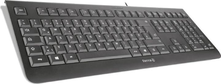 Produktbild Terra 1000 Corded Tastatur Französisches Layout schwarz (Französisch, Kabelgebunden)