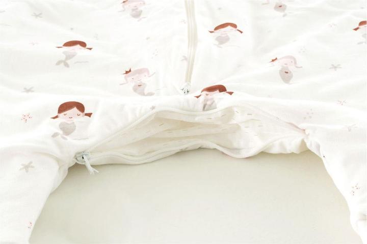 Actual product image Träumeland Baby-Ganzjahrschlafsack Jumper Mermaid Grösse 104 (104 cm, 2.5 TOG, All-season)