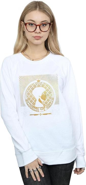 Actual product image Supernatural Womens/Ladies Abbadon Crest Sweatshirt (L)