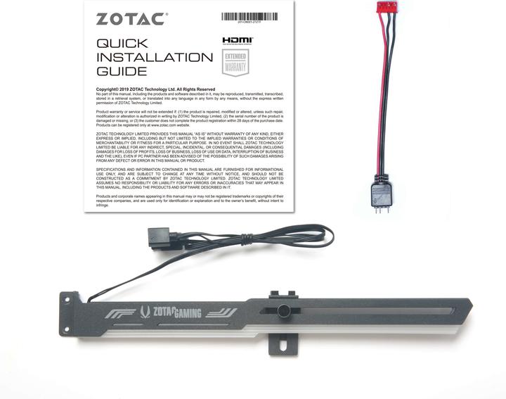 Image du produit Zotac GeForce RTX 3070TI AMP Extreme Holo 8G LHR (8 Go)