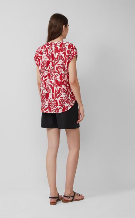 Produktbild S.Oliver Bluse Strukturierte Bluse mit Raff-Details (46)