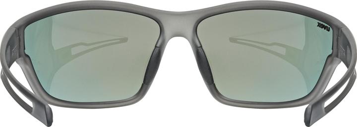 Actual product image Uvex Sports sportstyle 806 (smoke matt, Mirror Red)