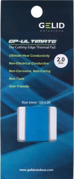 Immagine prodotto Gelid Termopady Ultimate 120x20x2.0mm TP-GP05-D (2 mm)