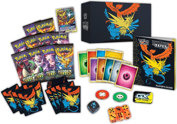 Produktbild Pokémon Hidden Fates (Englisch, Elite / Top Trainer Box)