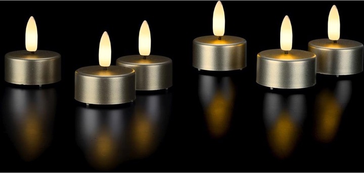 Image du produit STT Bougies à réchaud LED (6 x)